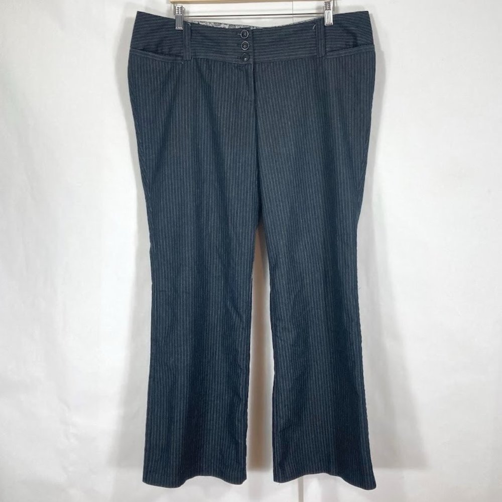 Torrid Pinstripe Career Work Trouser Pant Size 16